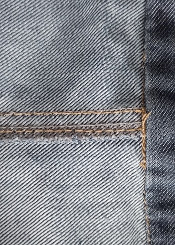 Kadın Lacivert Midi Kot Etek - Görsel 4