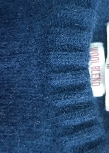 Lacivert Desenli ErkekTriko Kazak - Görsel 3