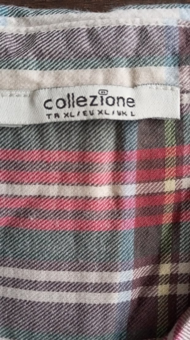 Düğmeli Çok Renkli Kadın Keten Gömlek - Görsel 3