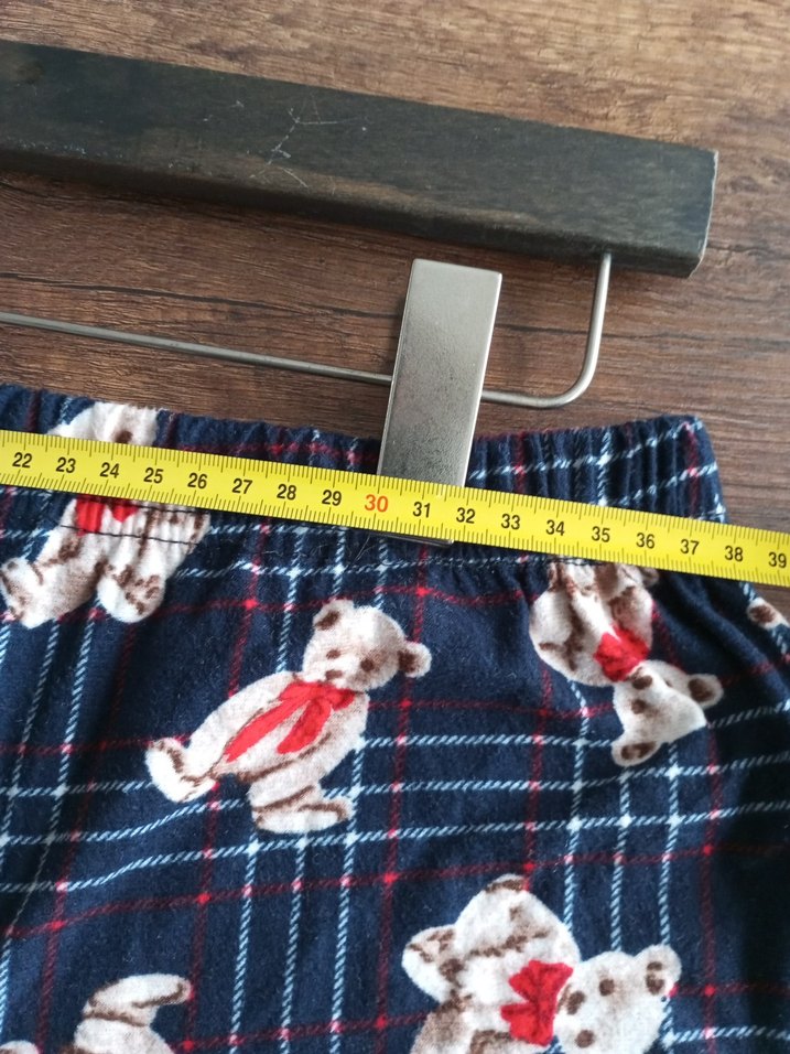 Çok Renkli Ayıcık Desenli Rahat Kadın Pijama Altı - Görsel 4