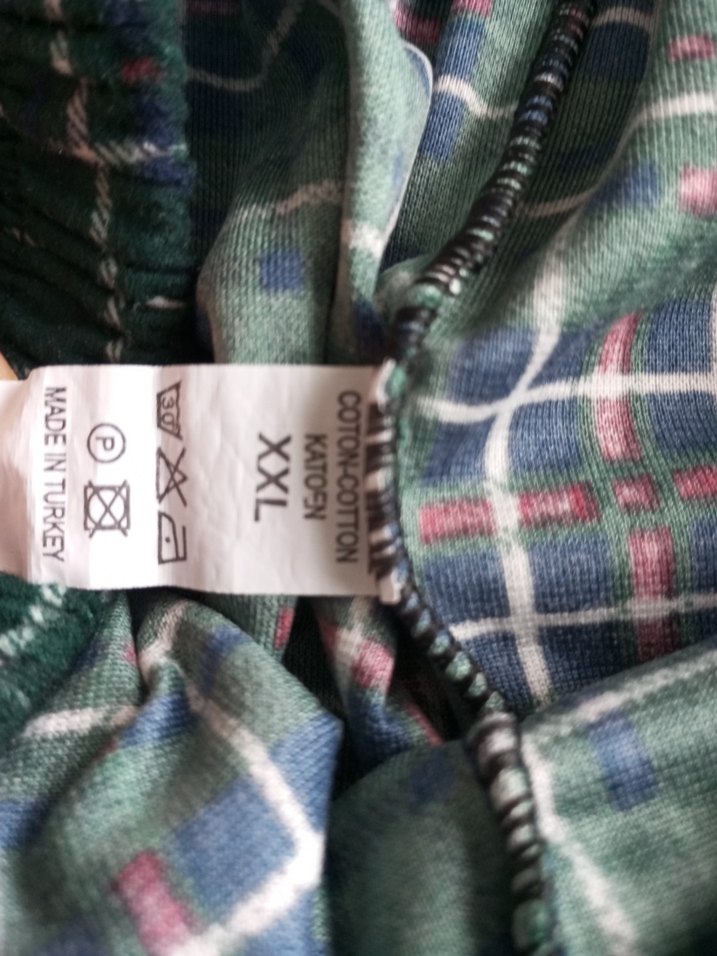 Yeşil Kareli Pijama Altı - Görsel 3