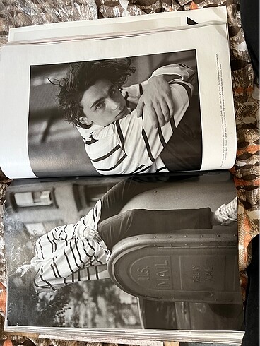  Beden Timothee chalamet dergi Vogue