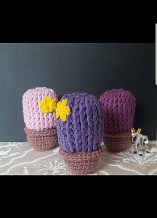 6'lı kaktüs amigurumi