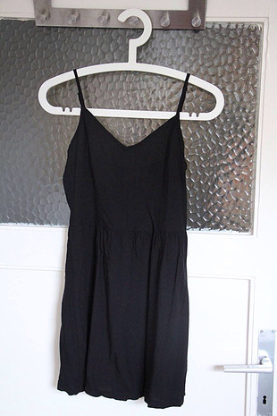 H&M Siyah Mini Elbise