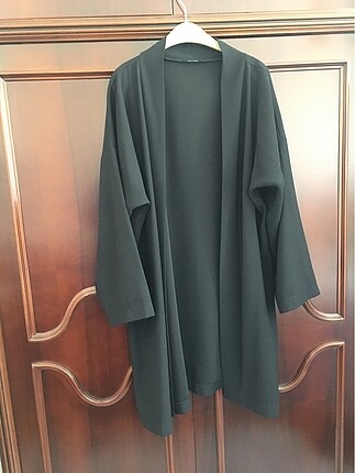 Siyah kimono ceket