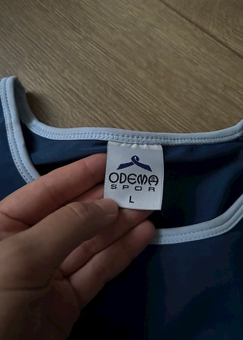 Diğer Lacivert tesettür mayo takımı L beden