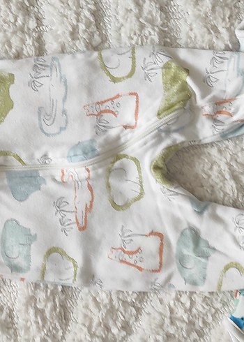 Renkli Nakışlı Çocuk Uyku Tulumu - Görsel 3