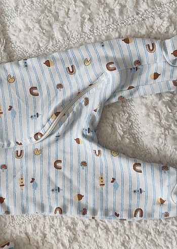 Renkli Nakışlı Çocuk Uyku Tulumu - Görsel 2