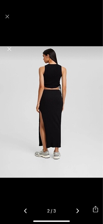 Bershka bershka midi etek
