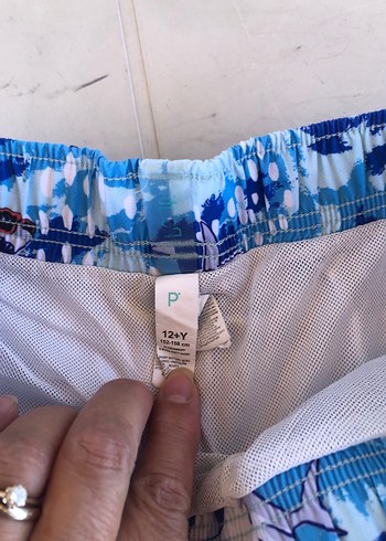 Renkli Bağcıklı Erkek Mini Mayo - Görsel 2