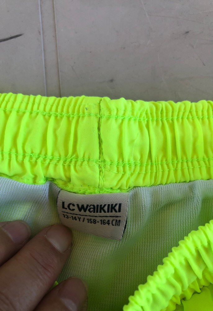 Sarı Erkek Şort Mayo - Görsel 2