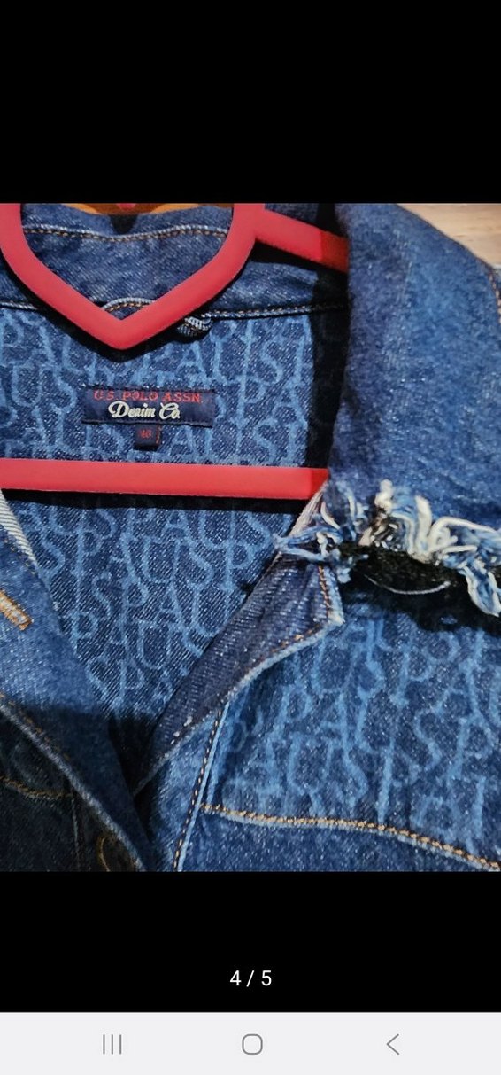 Düğmeli Lacivert Kısa Denim Elbise - Görsel 4