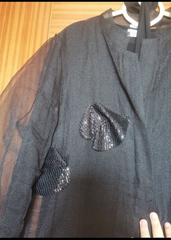 Siyah Abaya - Görsel 4