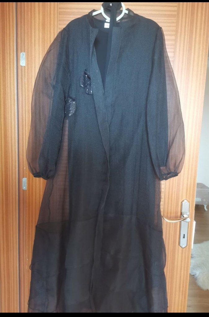 Siyah Abaya - Görsel 2