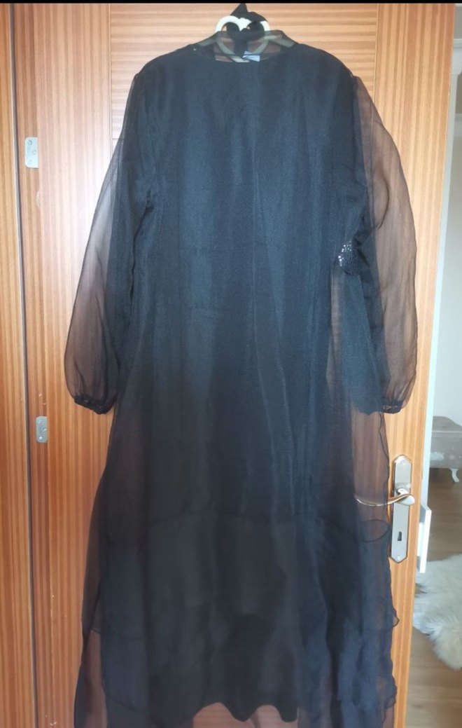 Siyah Abaya - Görsel 3