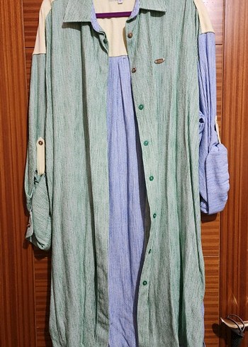 USPA gömlek elbise tunik - Görsel 3