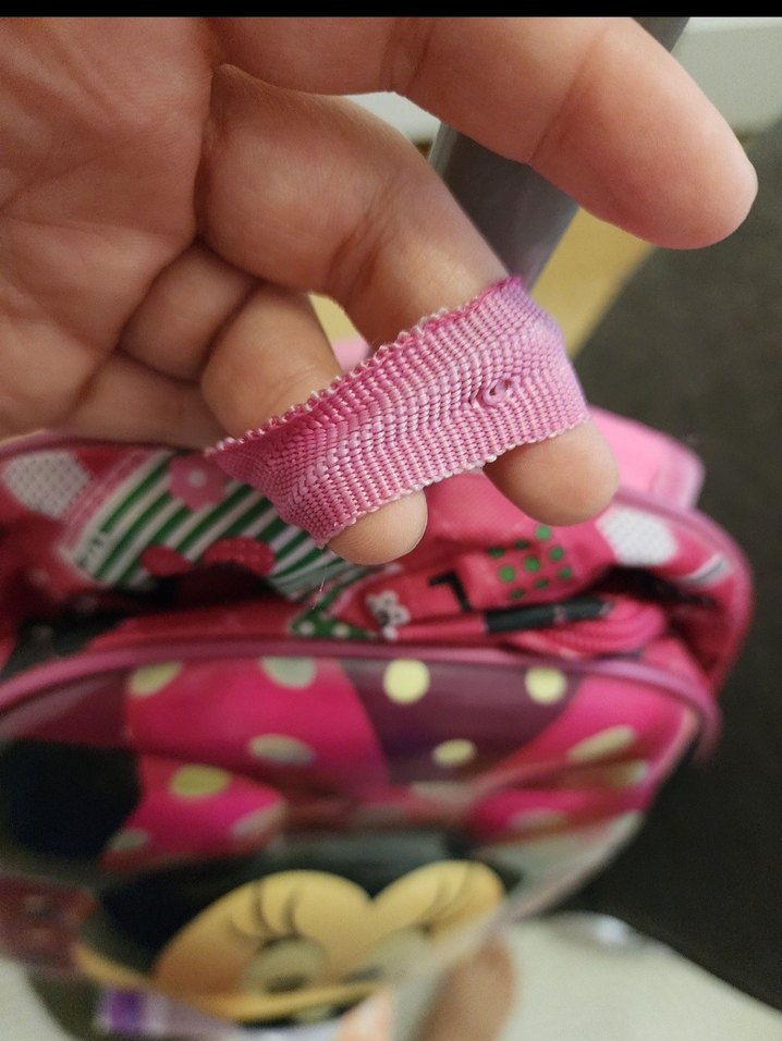 Pembe Minnie Mouse Okul Çantası - Görsel 5