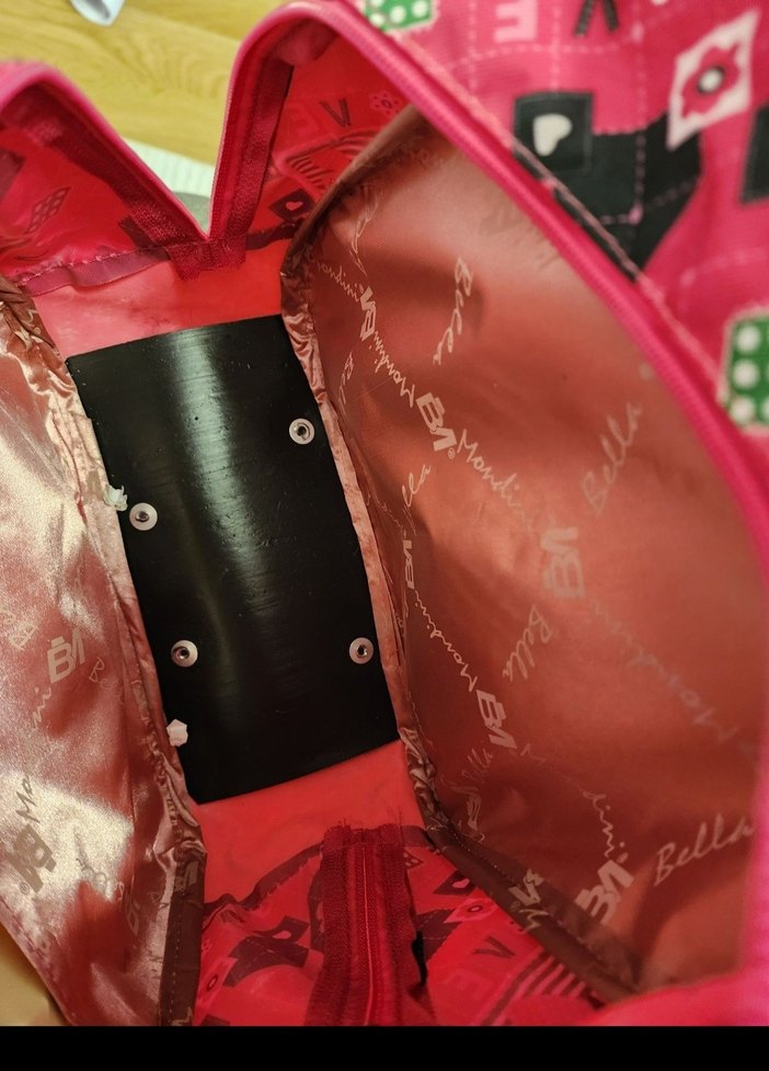 Pembe Minnie Mouse Okul Çantası - Görsel 3