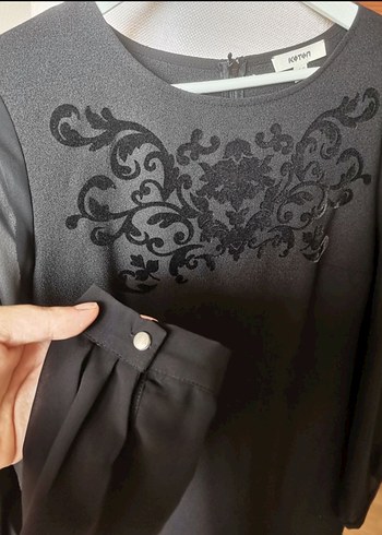 Siyah elbise - Görsel 4