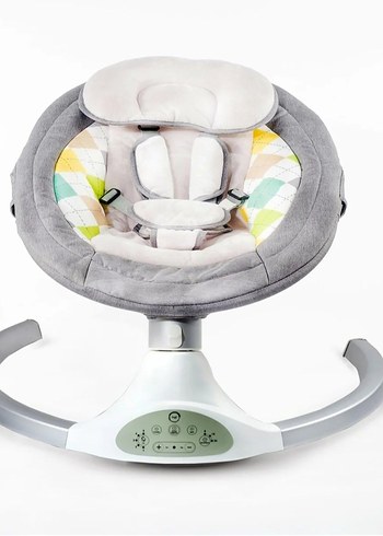 Gri Bebek Beşiği ve Salıncak - Görsel 2