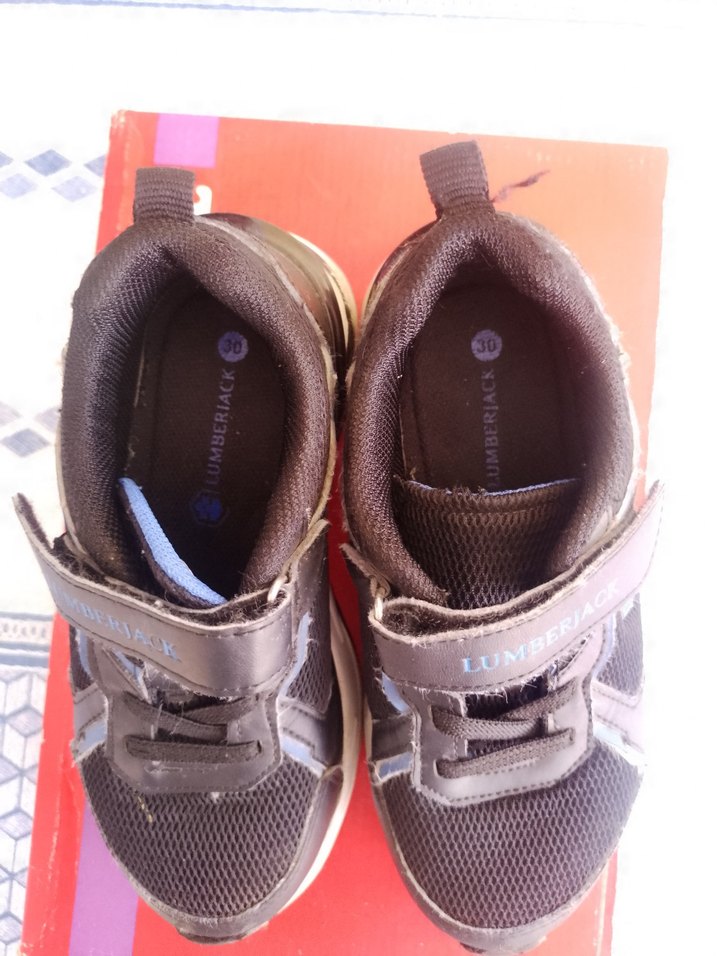 i Erkek Çocuk Spor Ayakkabı Velcro - Görsel 4