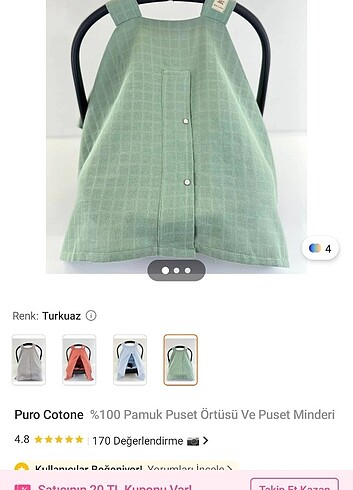 Poşet minderi ve örtüsü - Görsel 2