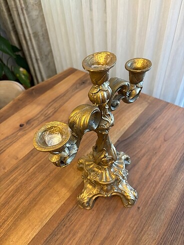 Beden Üçlü el yapımı şamdan
