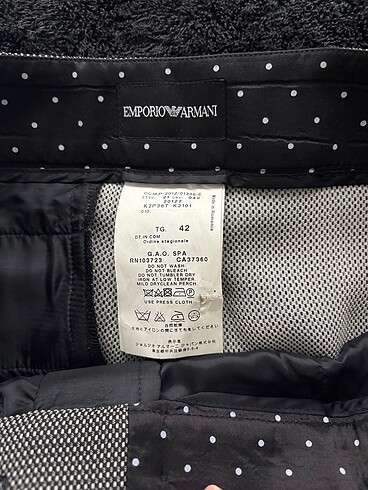 Emporio Armani Orjinal Emporio Armani 42 beden kumaş pantolon