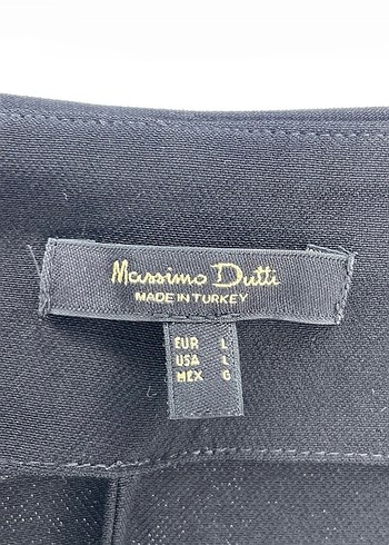 Orjinal Massimo Dutti Siyah Elbise - Görsel 4
