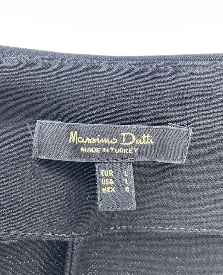 Orjinal Massimo Dutti Siyah Elbise - Görsel 4
