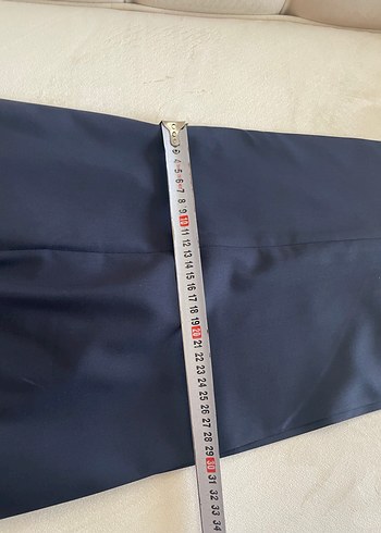 Düğmeli lacıvert Erkek Ofis Pantolonu damatlık - Görsel 5