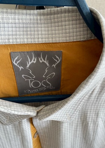 Gri Regular Fit Uzun Kollu Erkek Keten Gömlek - Görsel 5