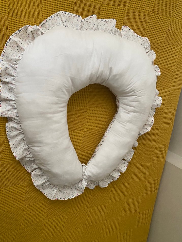 Çiçek Desenli Emzirme ve Hamile Yastığı - Görsel 2