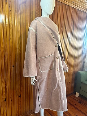 Uzun keçe hırka-panço -Hatun Atila marka - Görsel 3
