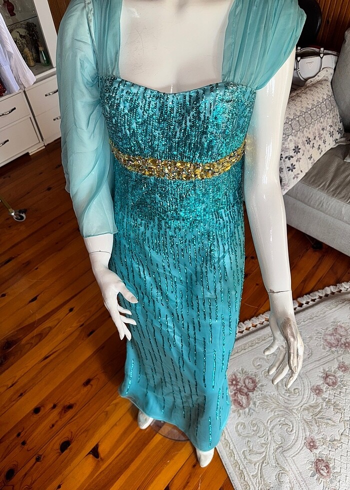 Sherri Hill mükemmel abiye elbise - Görsel 5