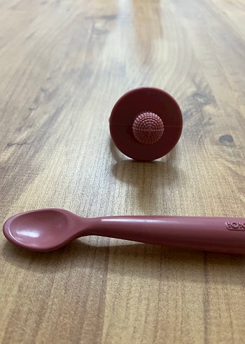 Beden Bordo Bebek Kaşığı ve Dişlik Seti OiOi