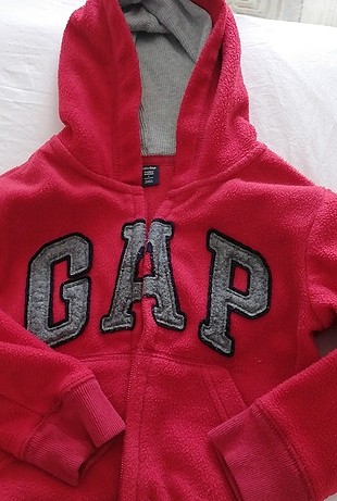 Gap 4 yas kapsonlu fermuarli sweat shirt 