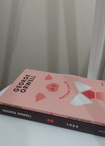 George Orwell 2 kitap set 