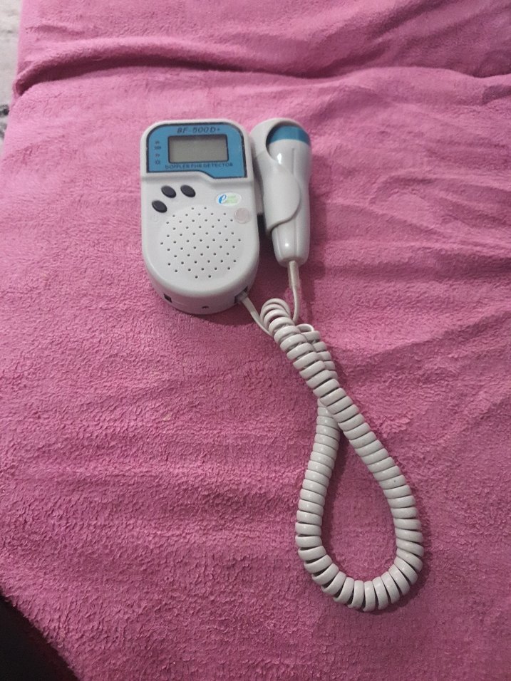 Doppler Fetal Kalp Atış Monitörü Beyaz - Görsel 3