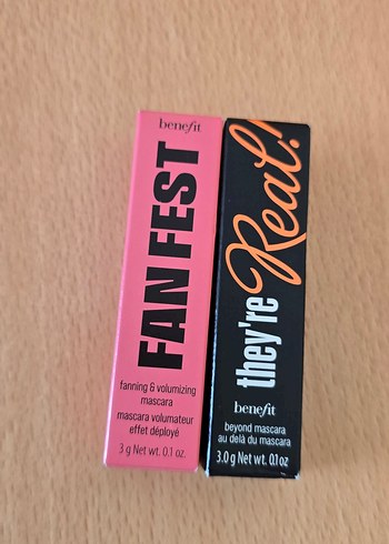 Benefit FanFest ve They're Real Maskara Seti