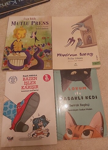 Lokum ile Pasaklı Kedi ( 4 adet kitap)