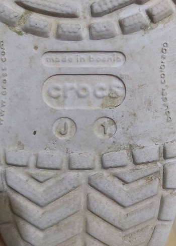 32 Beden mor Renk Crocs çocuk terlik (32-33 numara)