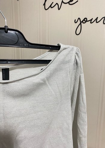 Zara Gri Yarım Kollu Crop Top