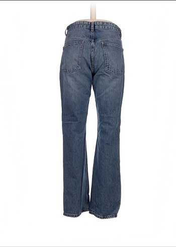 40 Beden mavi Renk Zara Kadın Denim Pantolon