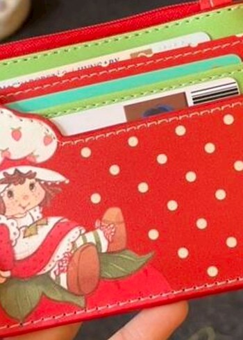 Çilek Kız Strawberry Shortcake Cüzdan
