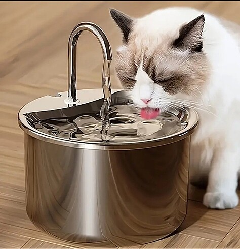 Kedi Pet Su Pınarı Şelale 2 L Çelik