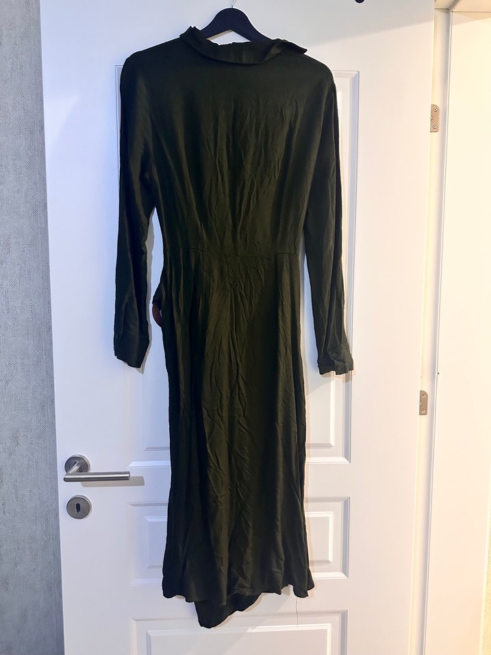 Kadın Uzun Kol Drapeli elbise - Görsel 3