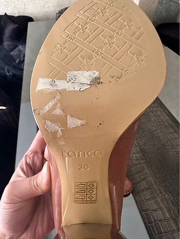 36 Beden TANCA topuklu ayakkabı