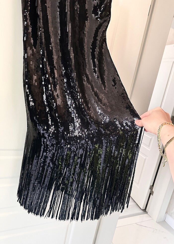 Zara Siyah Payet - Görsel 2