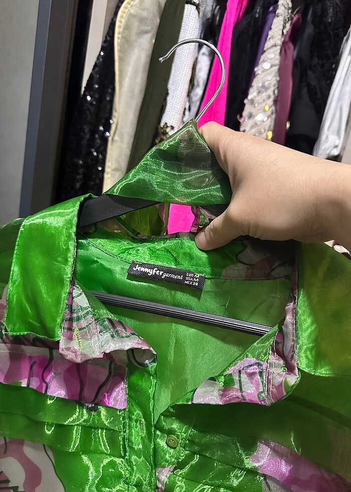 GİZİA desen modeli elbise - Görsel 3